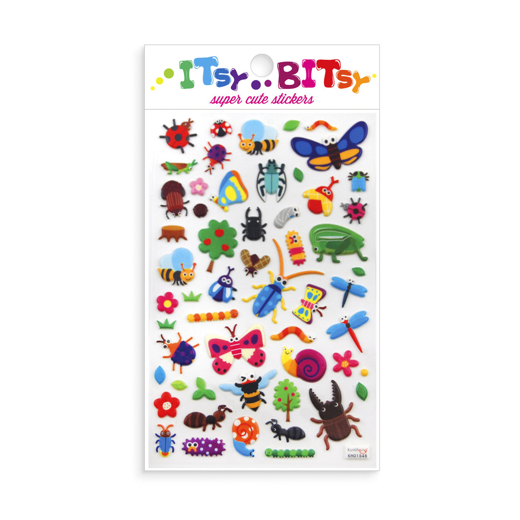 itsy bitsy bug stickers by ooly