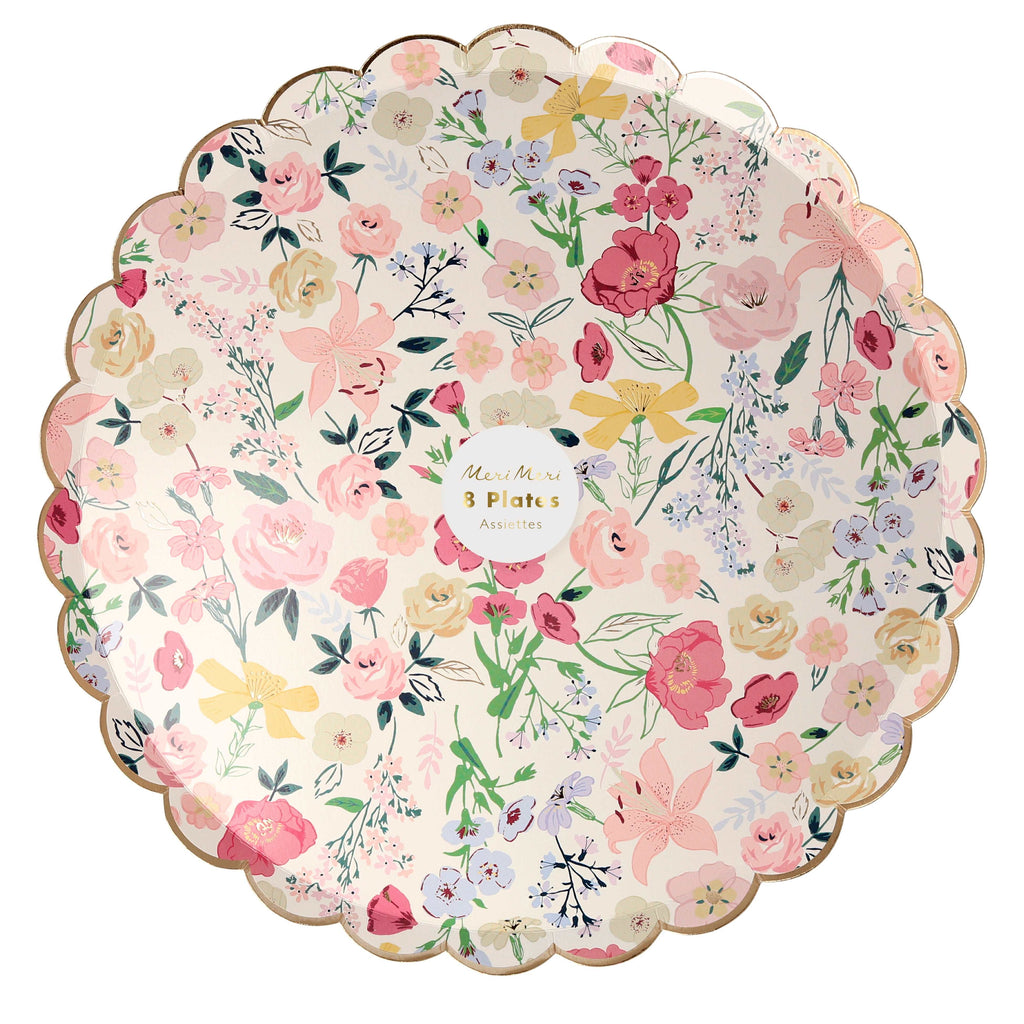 English Garden Dinner Plates (set of 8)