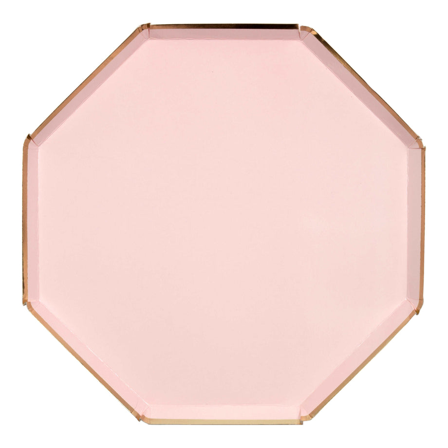 Dusty Pink Dinner Plates Meri Meri Wishes the Party Store