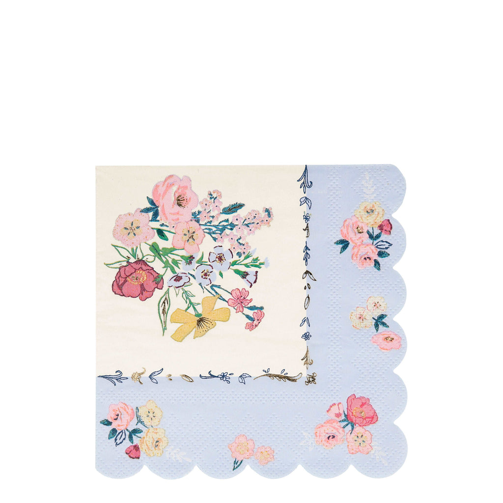 Meri Meri party supplies - English Garden Napkin 