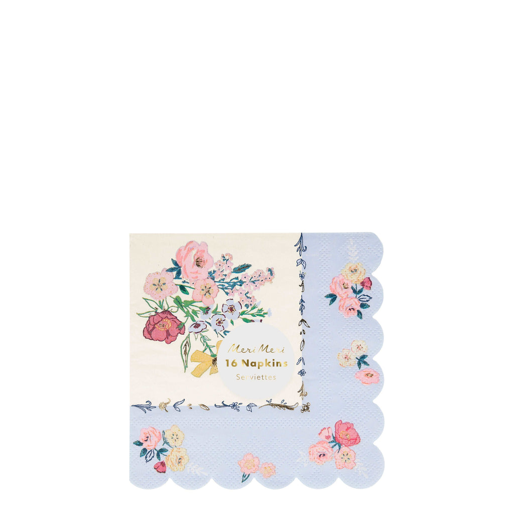 Meri Meri party supplies English Garden Small Napkin 