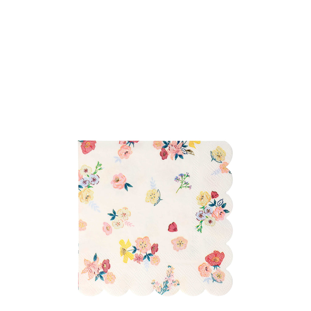 Meri Meri party supplies English Garden Small Napkin 