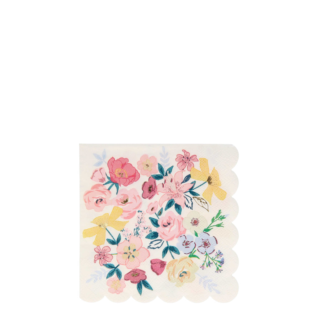 Meri Meri party supplies English Garden Small Napkin 