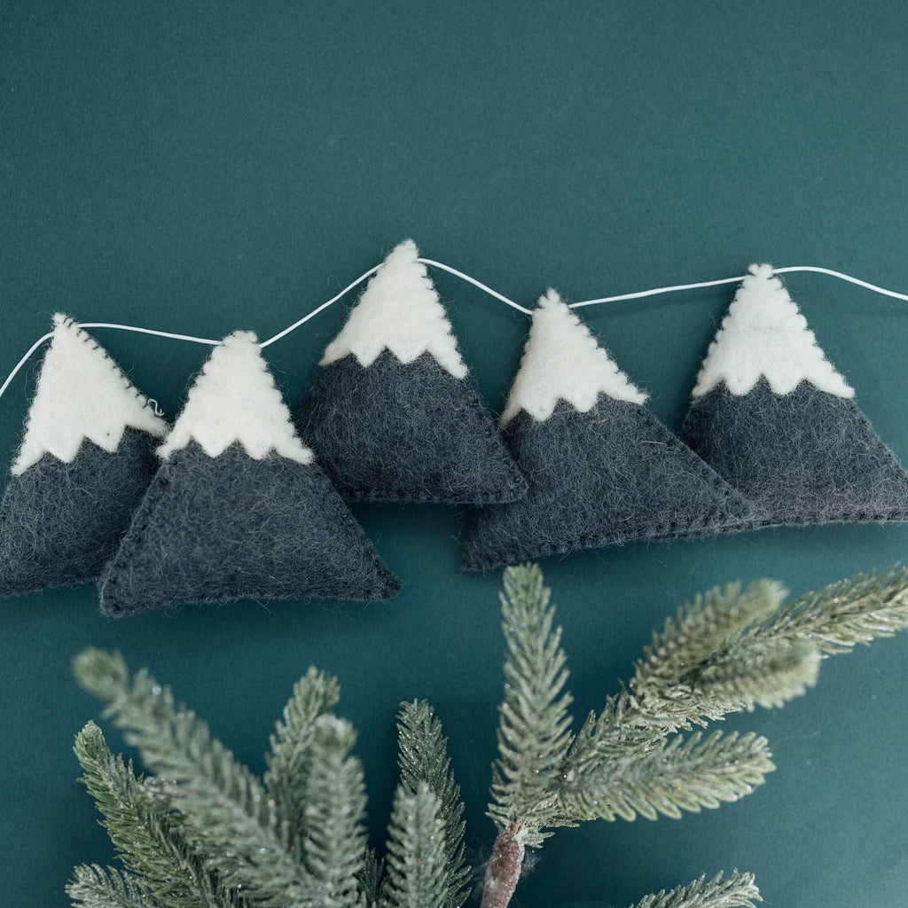 Felt Mountain Garland