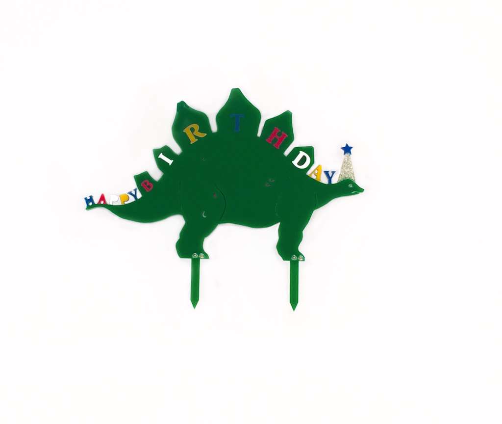 Stegaorsaurus Dinosaur Cake Topper